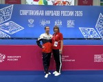 АННА КОРНЕТСКАЯ - СЕРЕБРЯНЫЙ ПРИЗЁР СПАРТАКИАДЫ НАРОДОВ РОССИИ по прыжкам на батуте! 